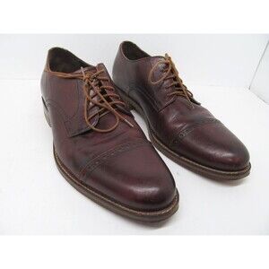 Cole Haan C 10157 Mens Brown Leather  Air Cap Toe Derbys Size US 8.5 M